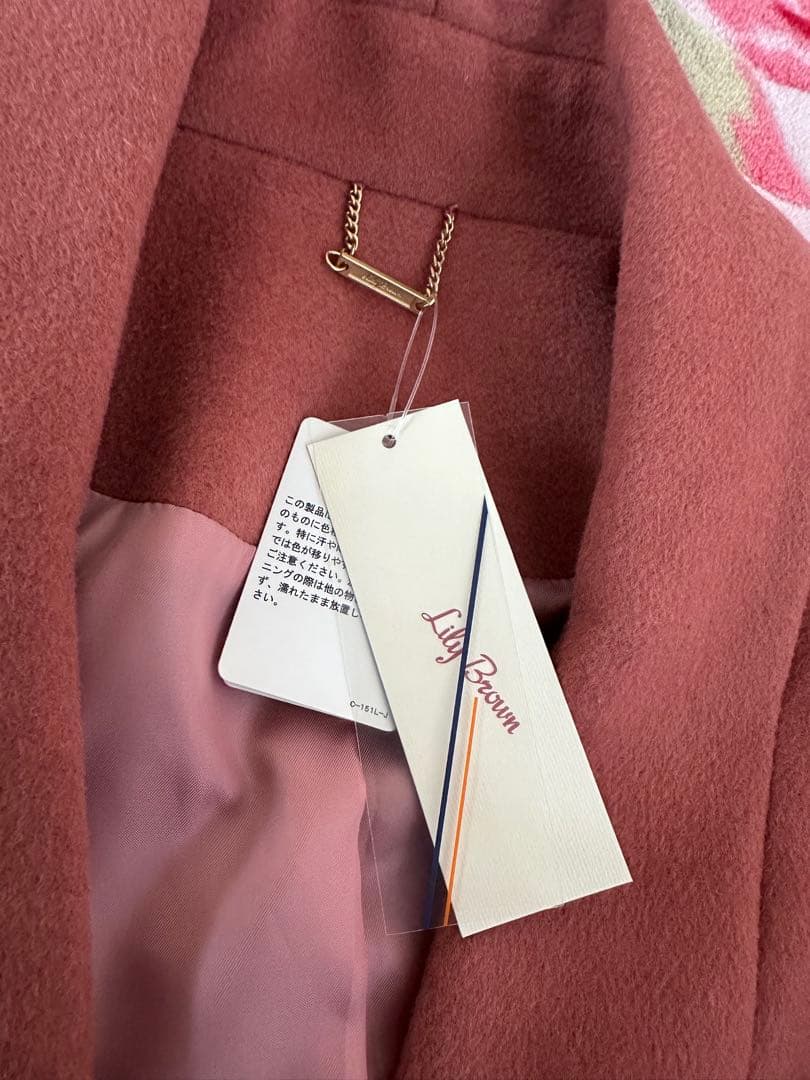 新品未使用タグ付き　lily brown リリーブラウン　チェスターコート