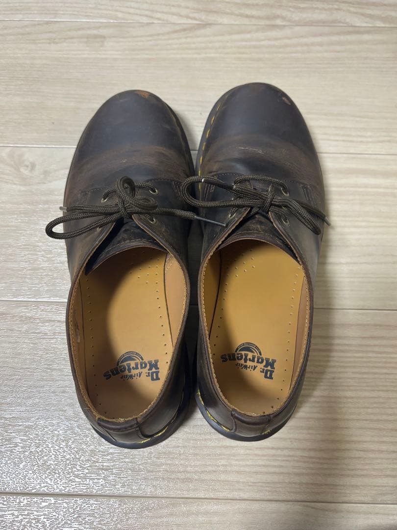 ドクターマーチン1461 ダークブラウン 28