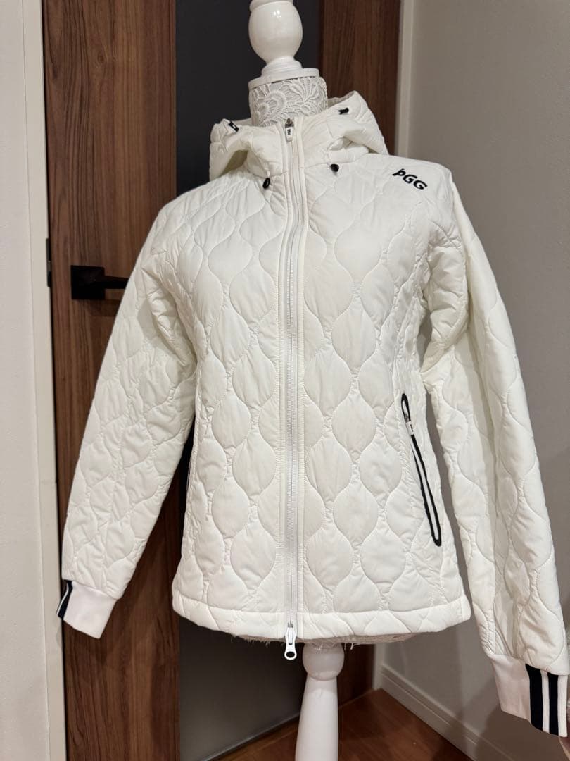 美品！PGG ホワイト　パーリーゲイツダウンジャケット　2