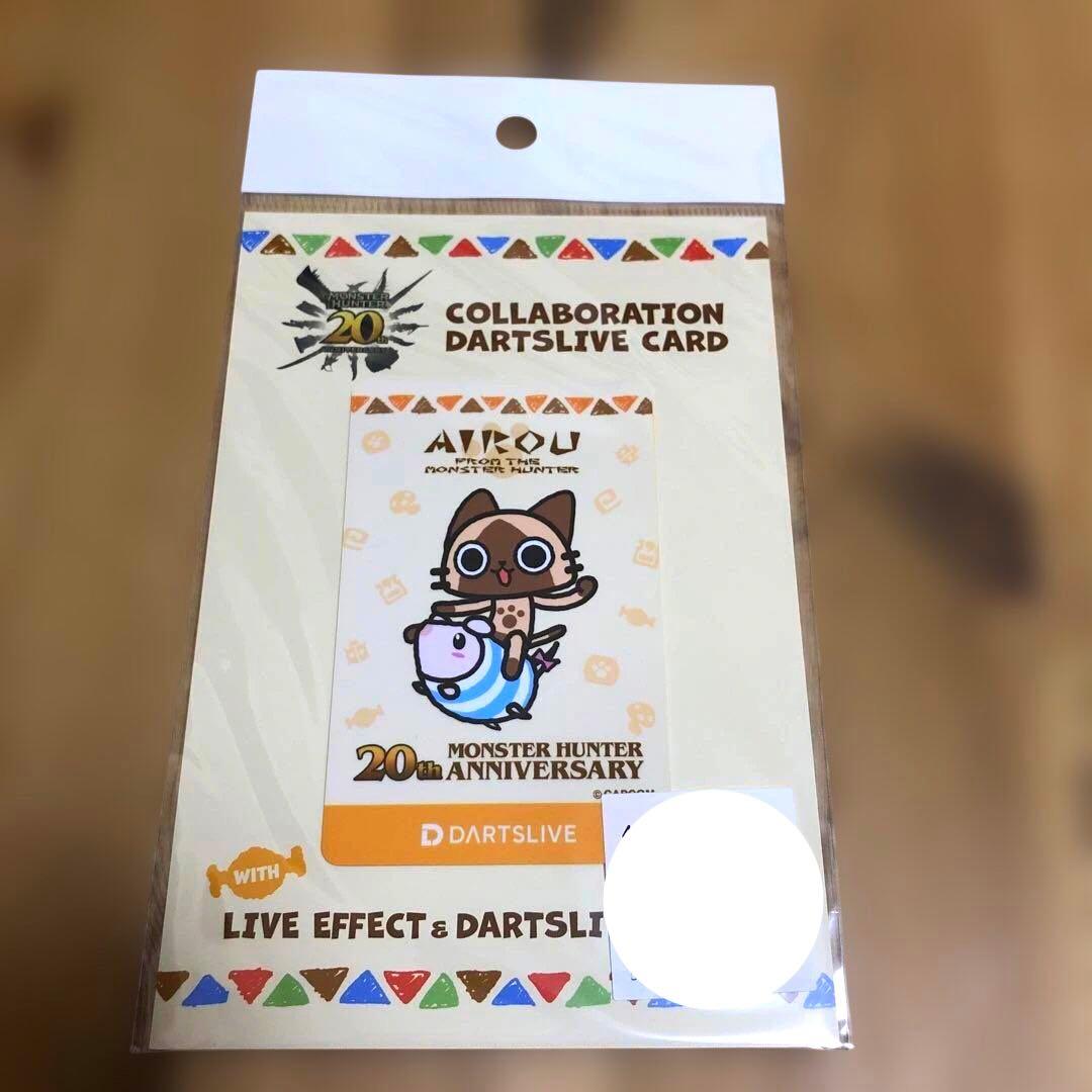 新品　ダーツライブカード　アイルー　モンスターハンター