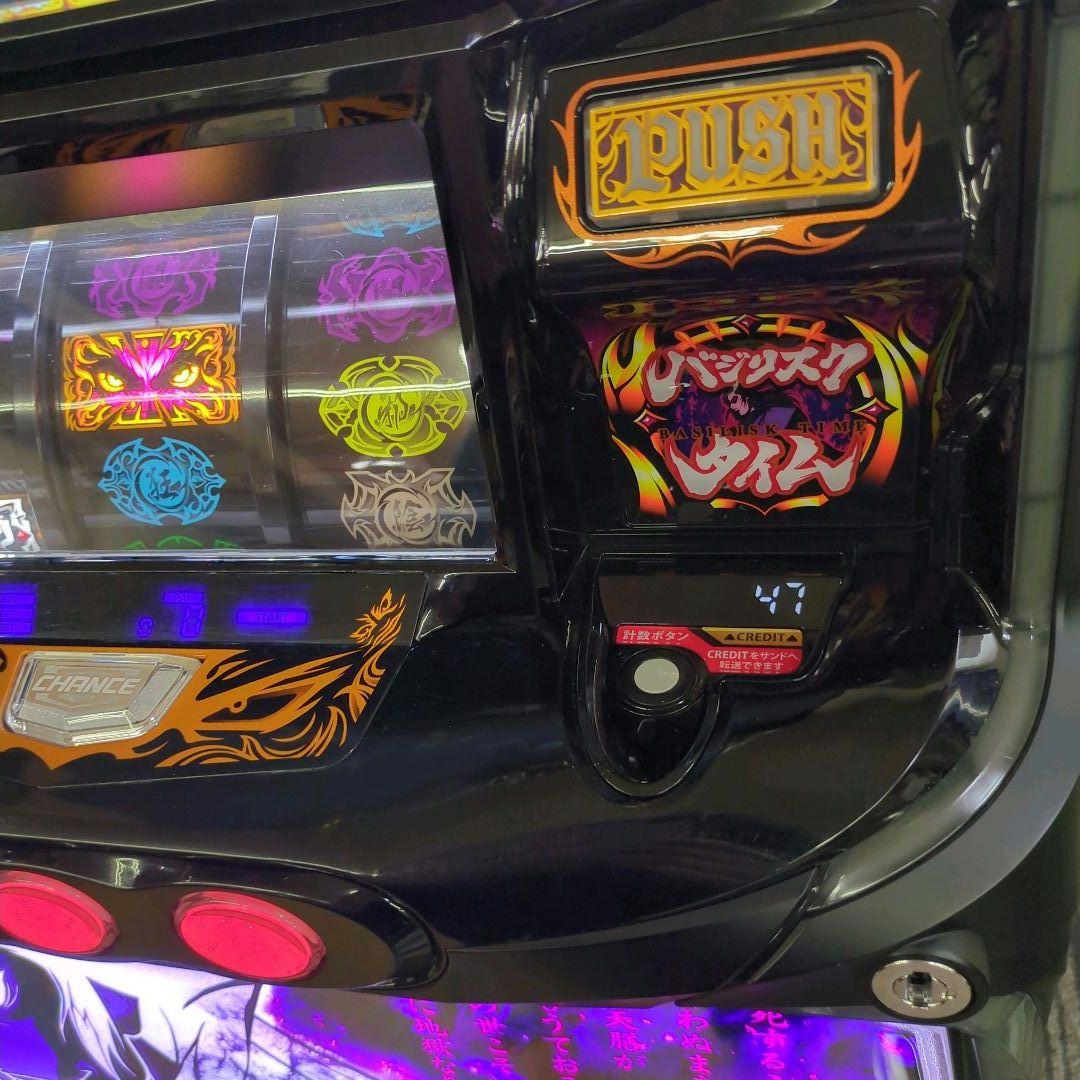 スマスロバジリスク～甲賀忍法帖～絆2 天膳BLACK EDITIONパチスロ実機