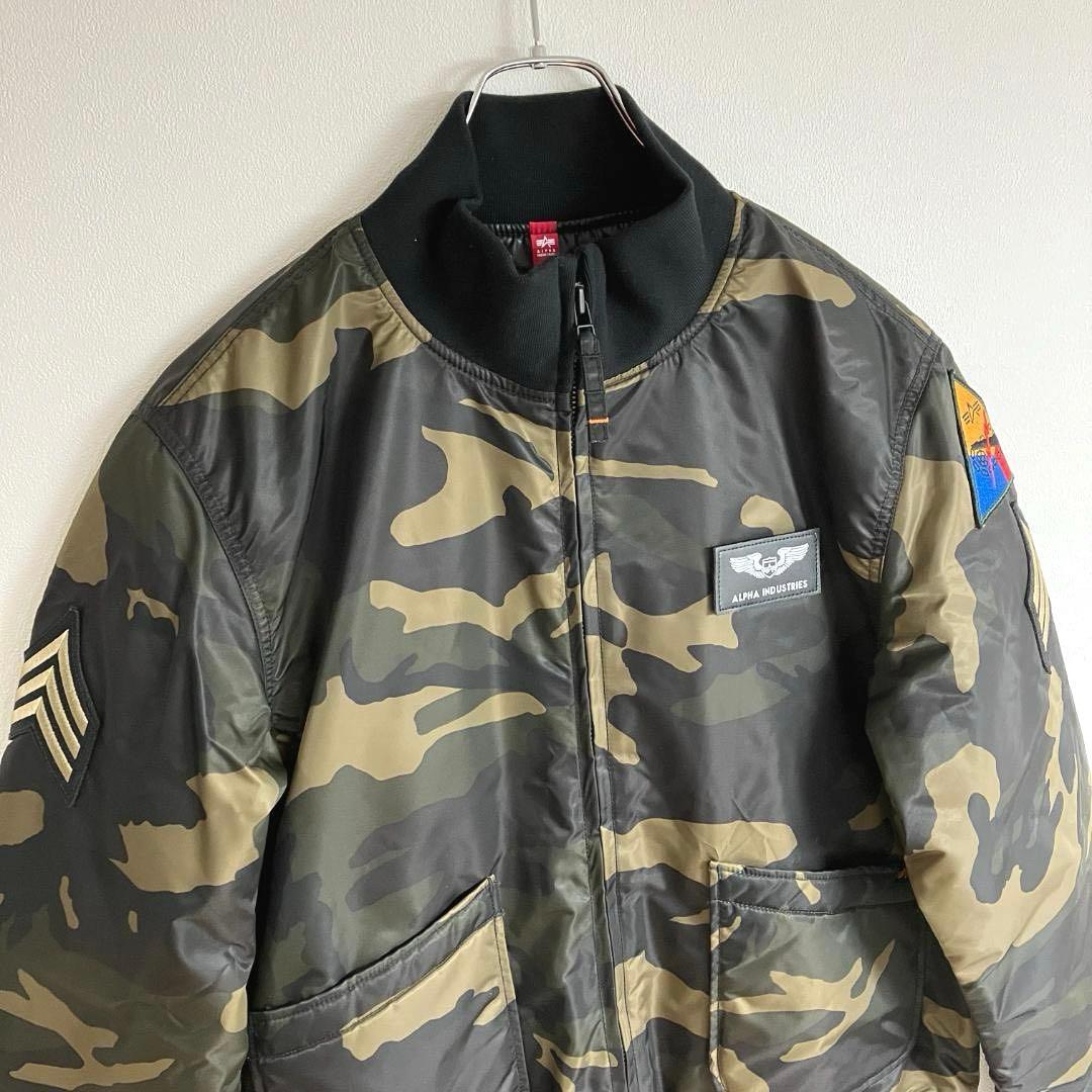 ALPHA INDUSTRIES アルファ フライトダウンジャケット MA-1