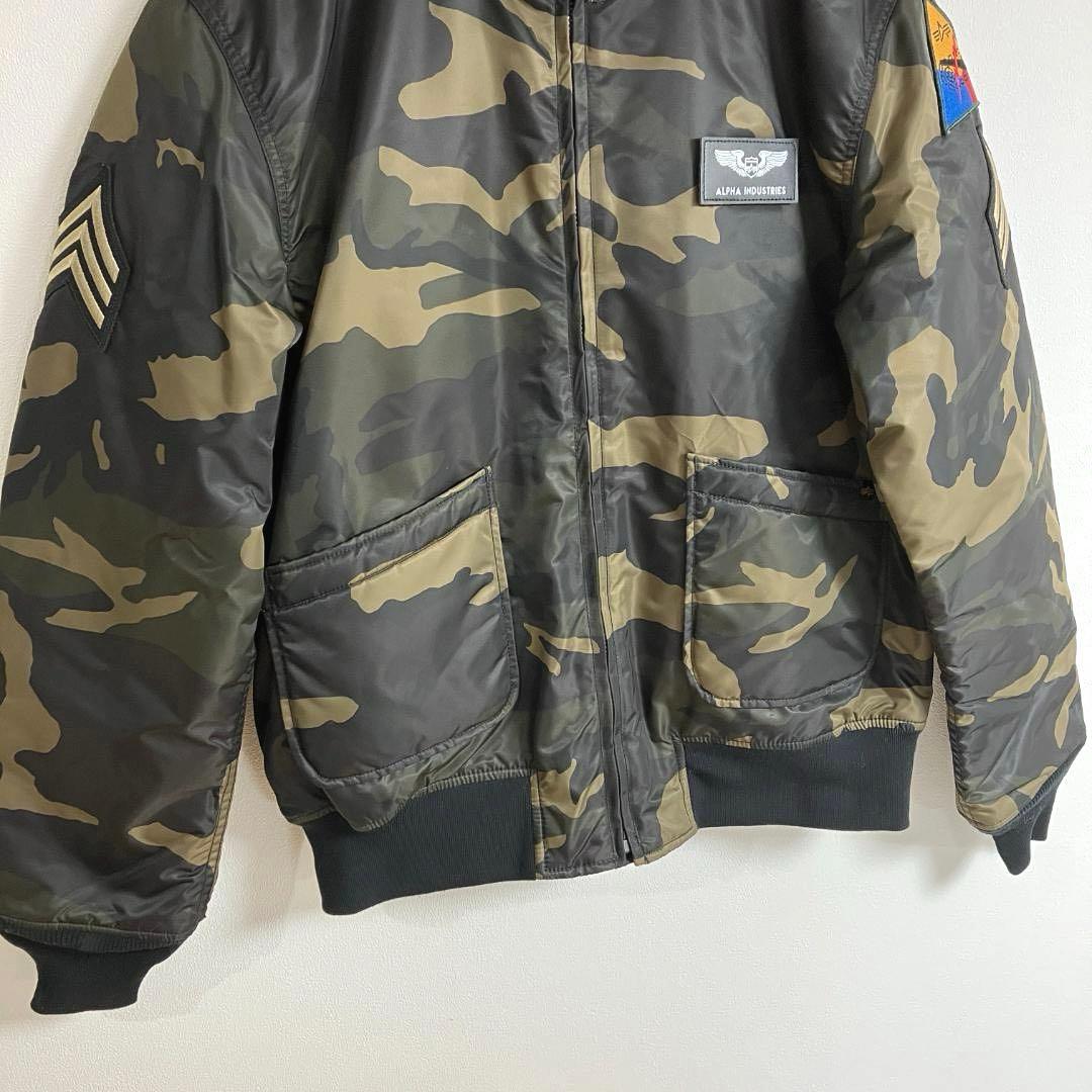 ALPHA INDUSTRIES アルファ フライトダウンジャケット MA-1