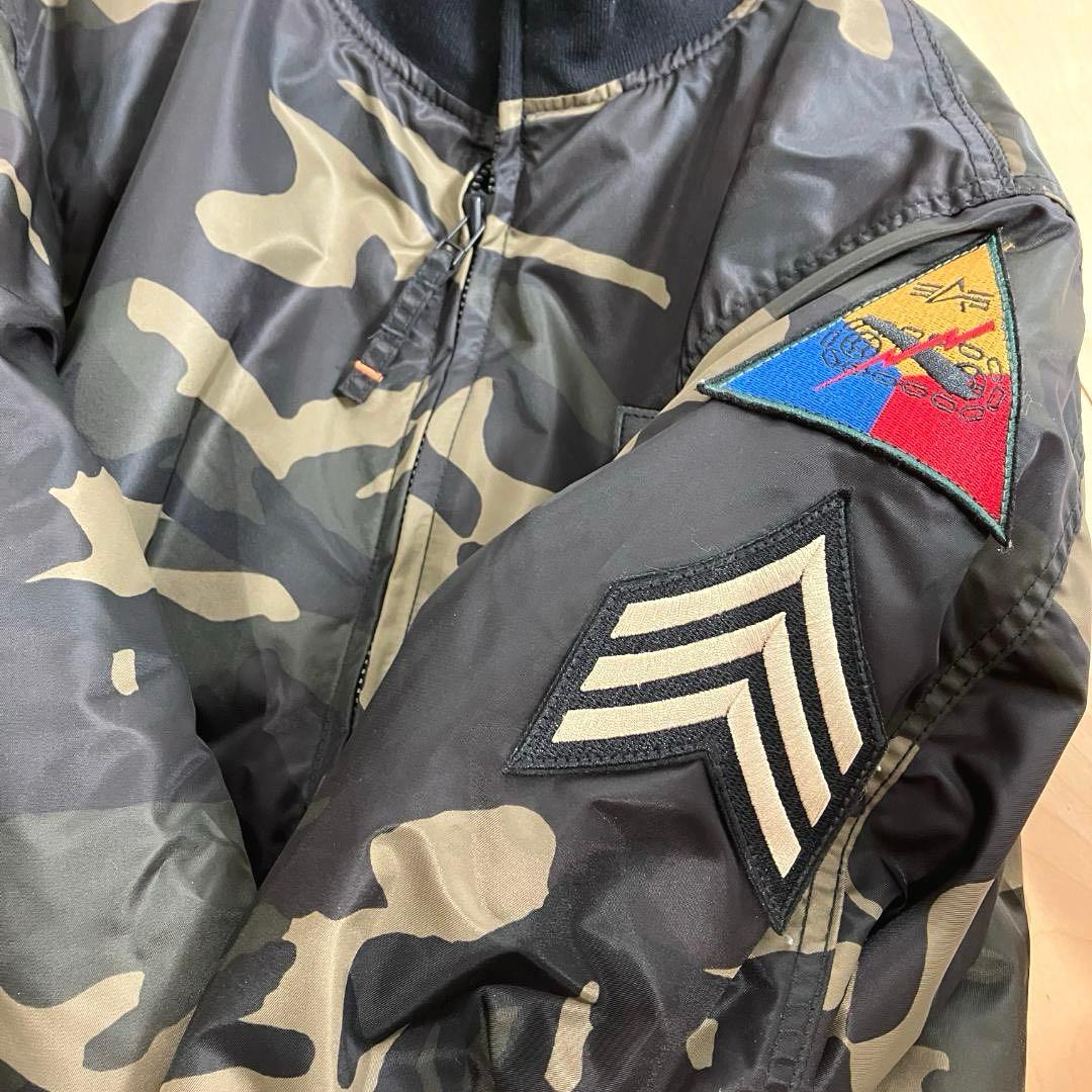 ALPHA INDUSTRIES アルファ フライトダウンジャケット MA-1