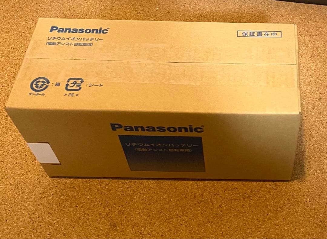 新品、未開封　6.6AH パナソニックバッテリーNKY491B02 黒