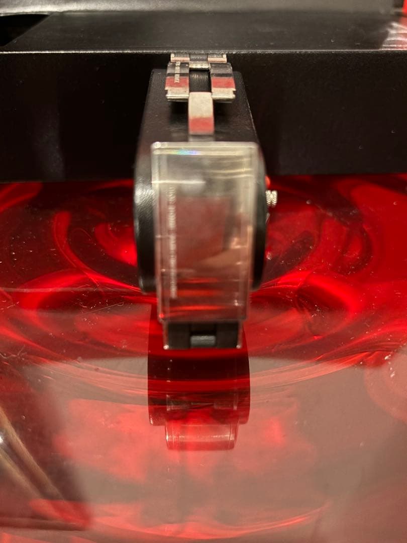 ディオールオム シフルルージュ クロノグラフ ブラック自動巻き 腕時計