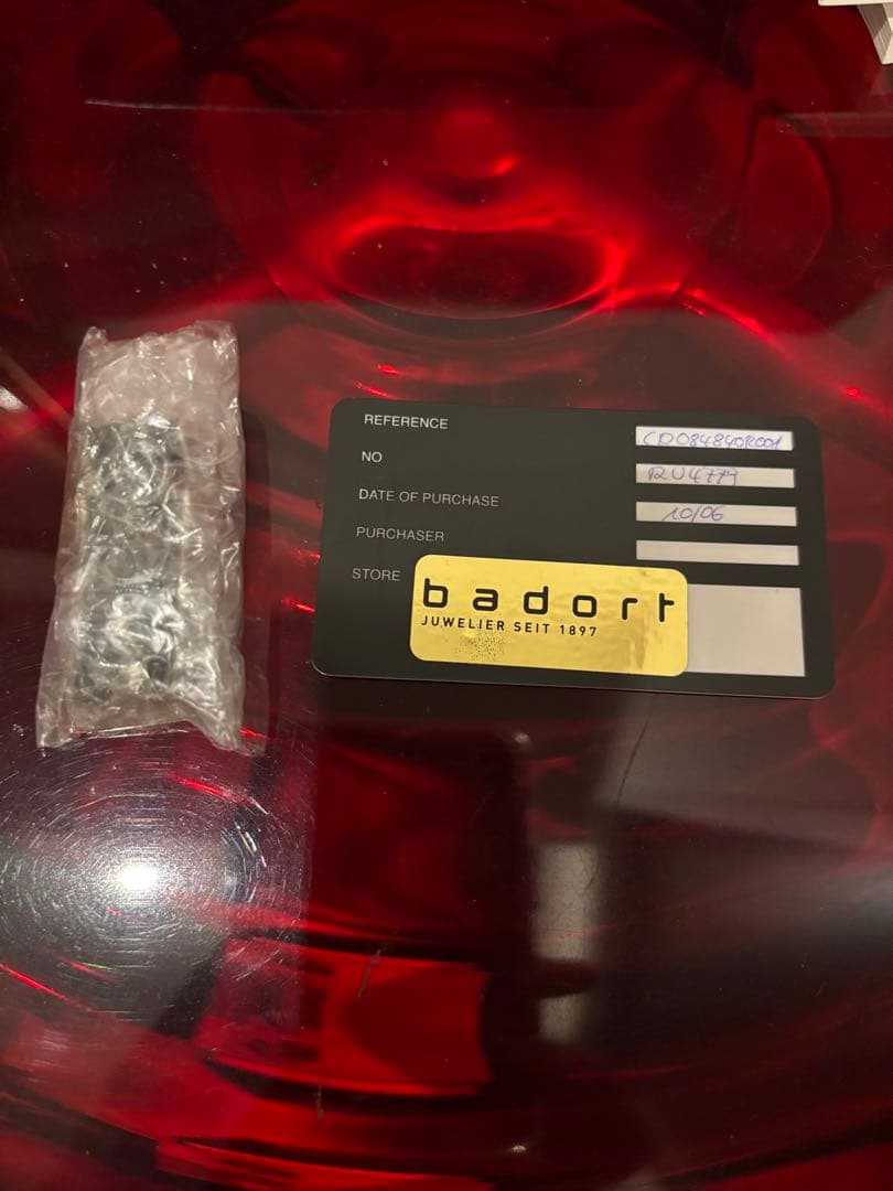 ディオールオム シフルルージュ クロノグラフ ブラック自動巻き 腕時計