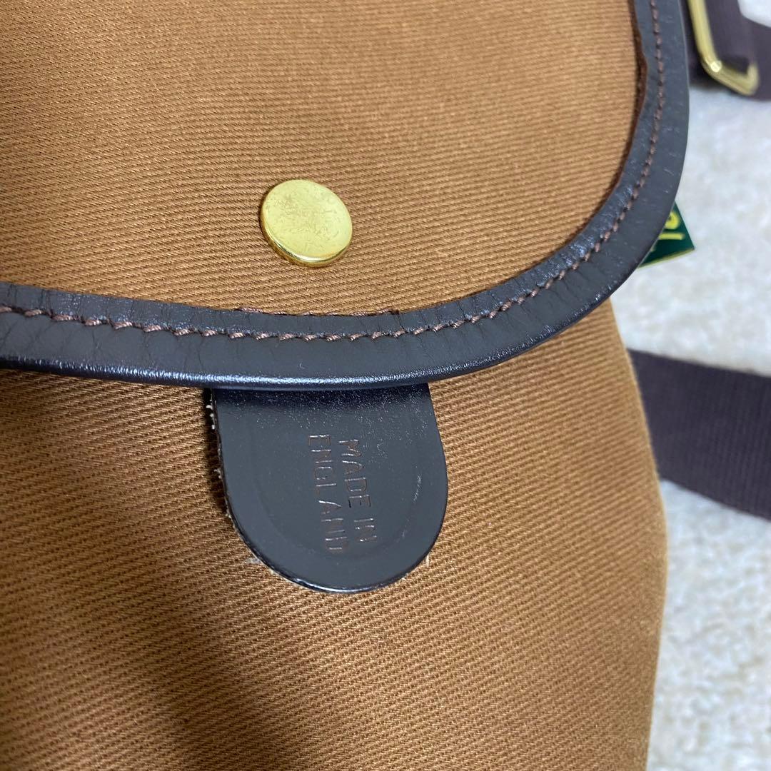 Brady ブレディ 英国製 AVON ショルダーバッグ コットン 牛革