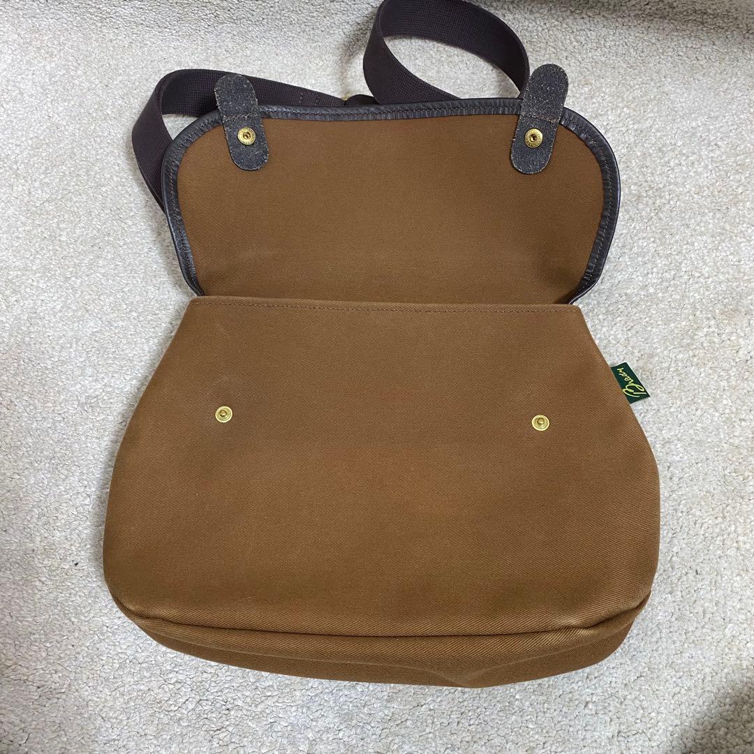 Brady ブレディ 英国製 AVON ショルダーバッグ コットン 牛革