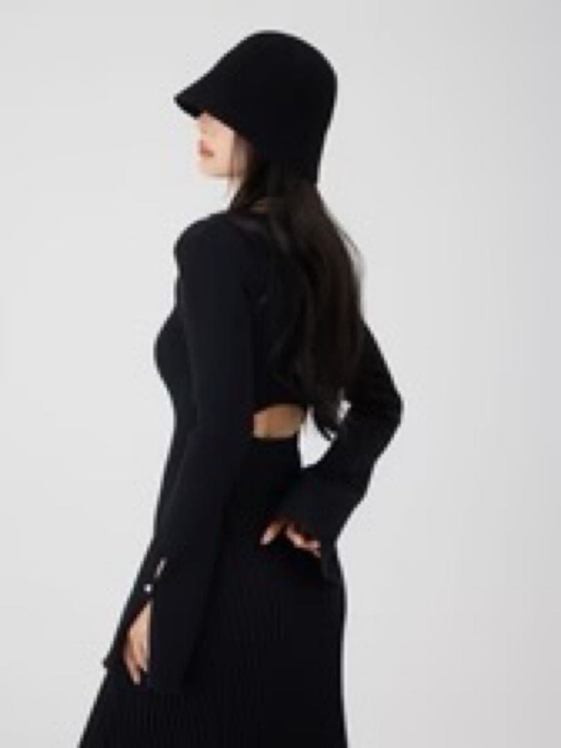 新品未使用 EIMY ISTOIRE リブニットロングワンピース