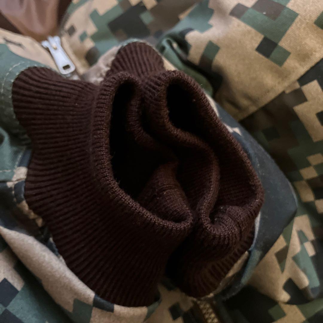 未使用級　BEAMS ビームス リバーシブル MA-1 ダウンジャケット S