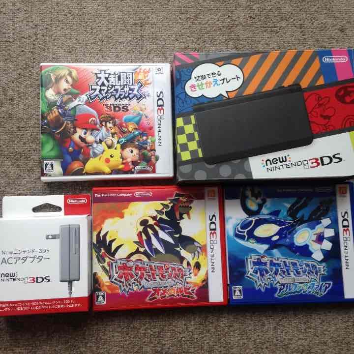NEW3DSポケモンセット+スマブラ