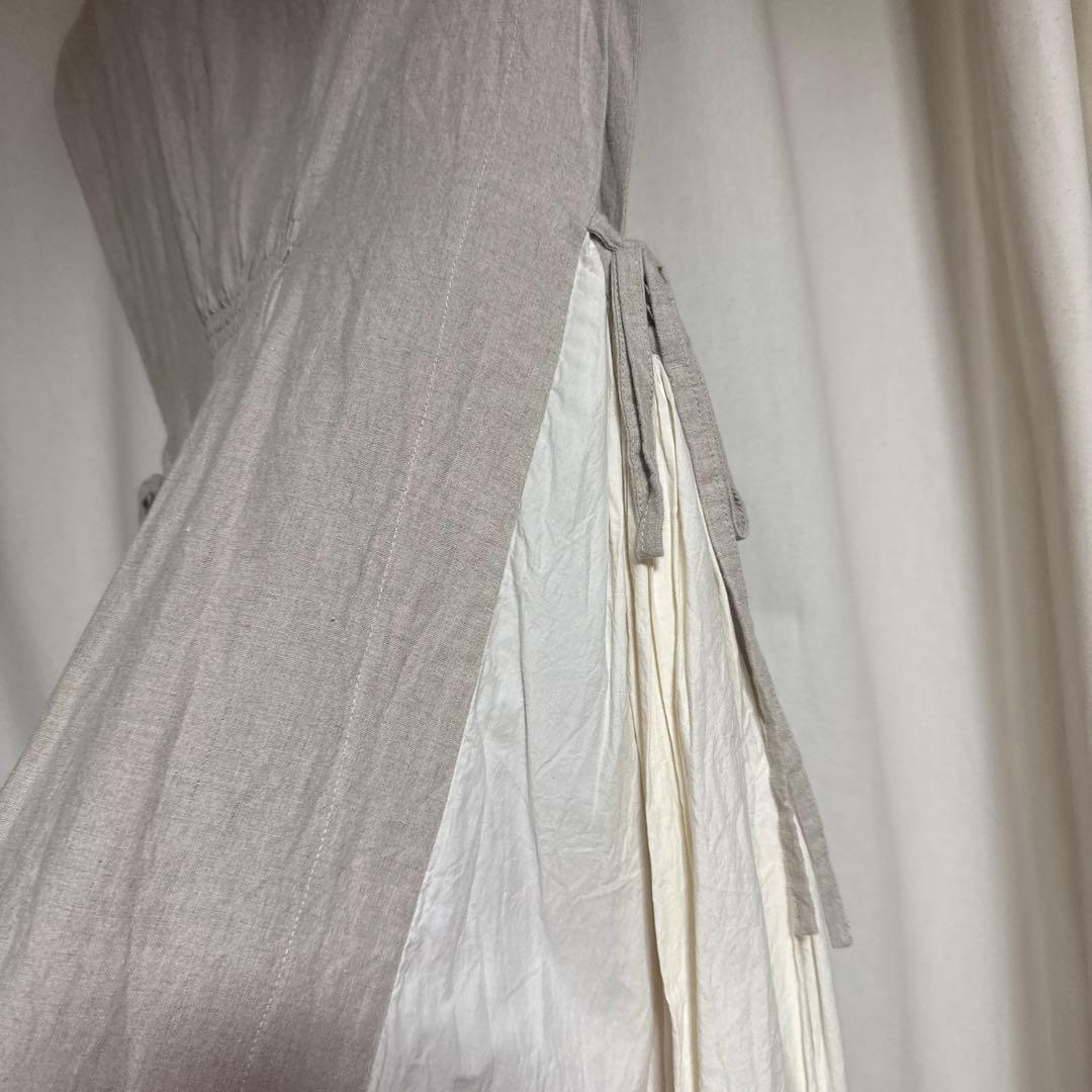 ワンピース ito fukuoka different material one-piece