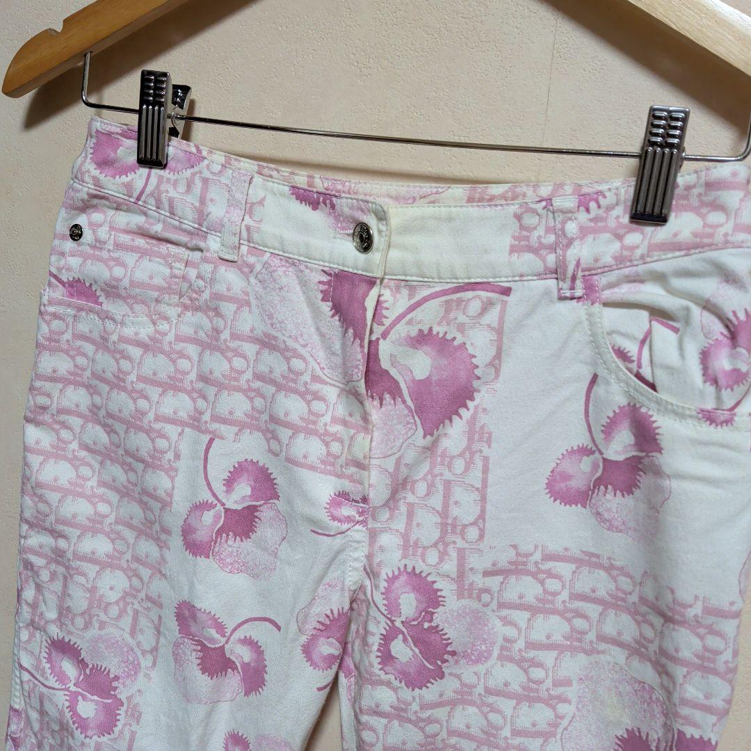 クリスチャン・ディオール Dior トロッター パンツ カプリパンツ