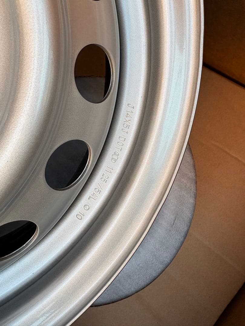 プロボックス純正ホイール　新車外し4本セット　5J×14inch 即購入NG