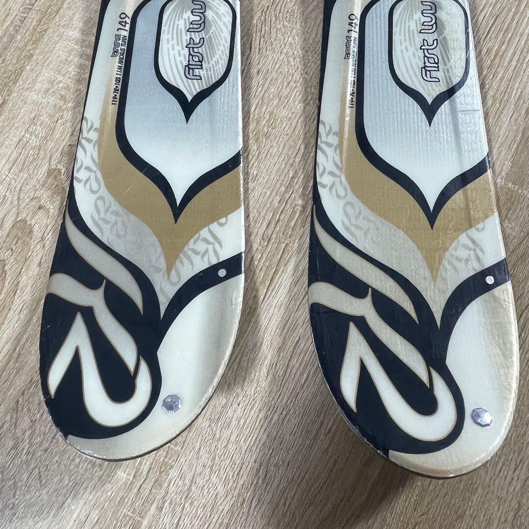 K2 149cm ROSSIGNOL24.5cm スキーセット