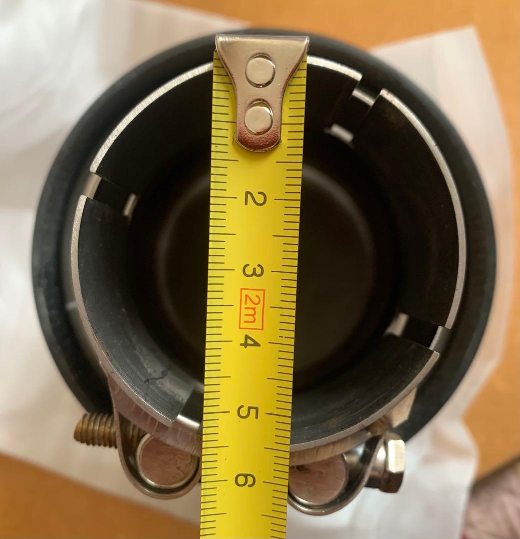 カーボンファイバー マフラーエンド ブラック・ブルー