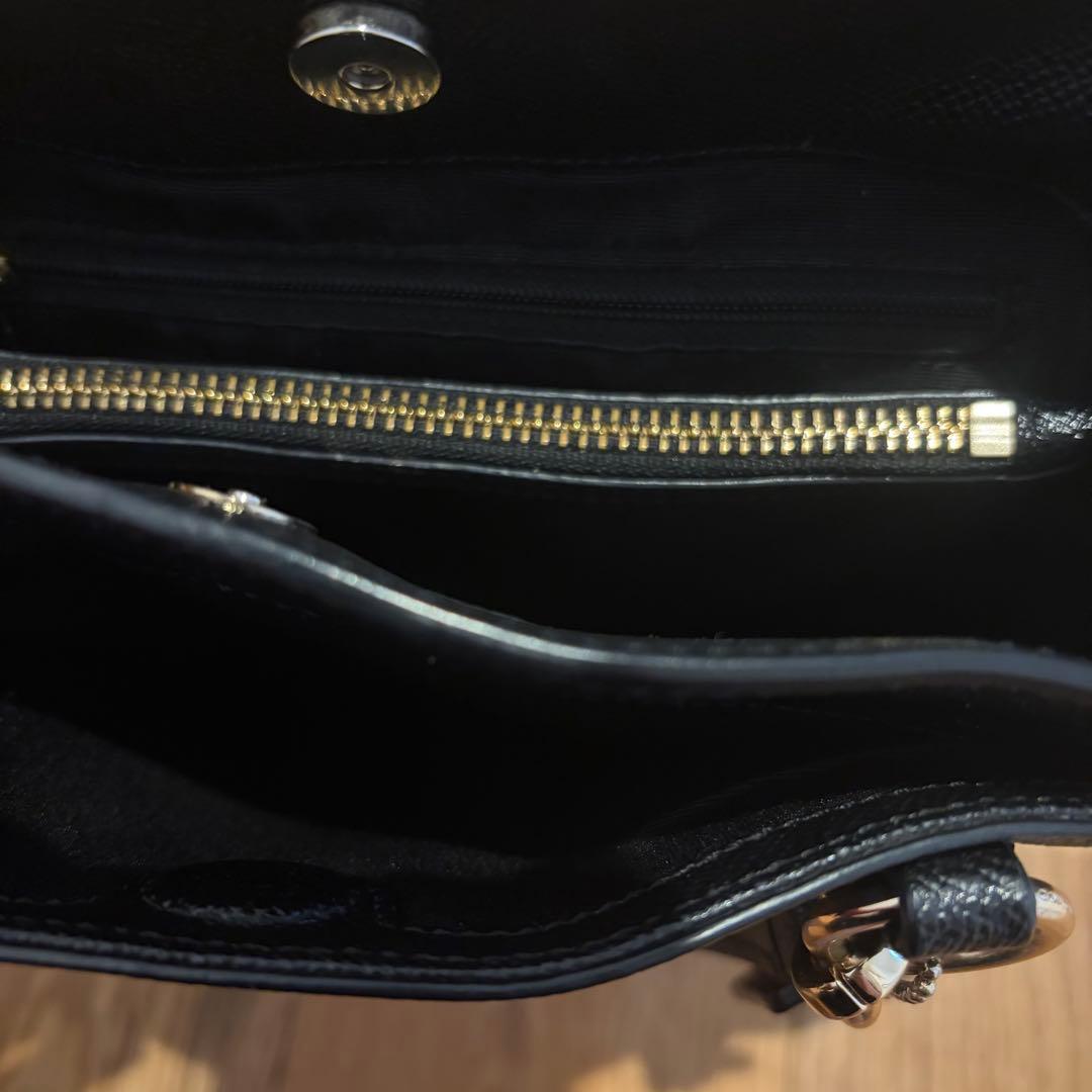 COACH ブラック ショルダーバッグ ハンドバッグ 2way レザー