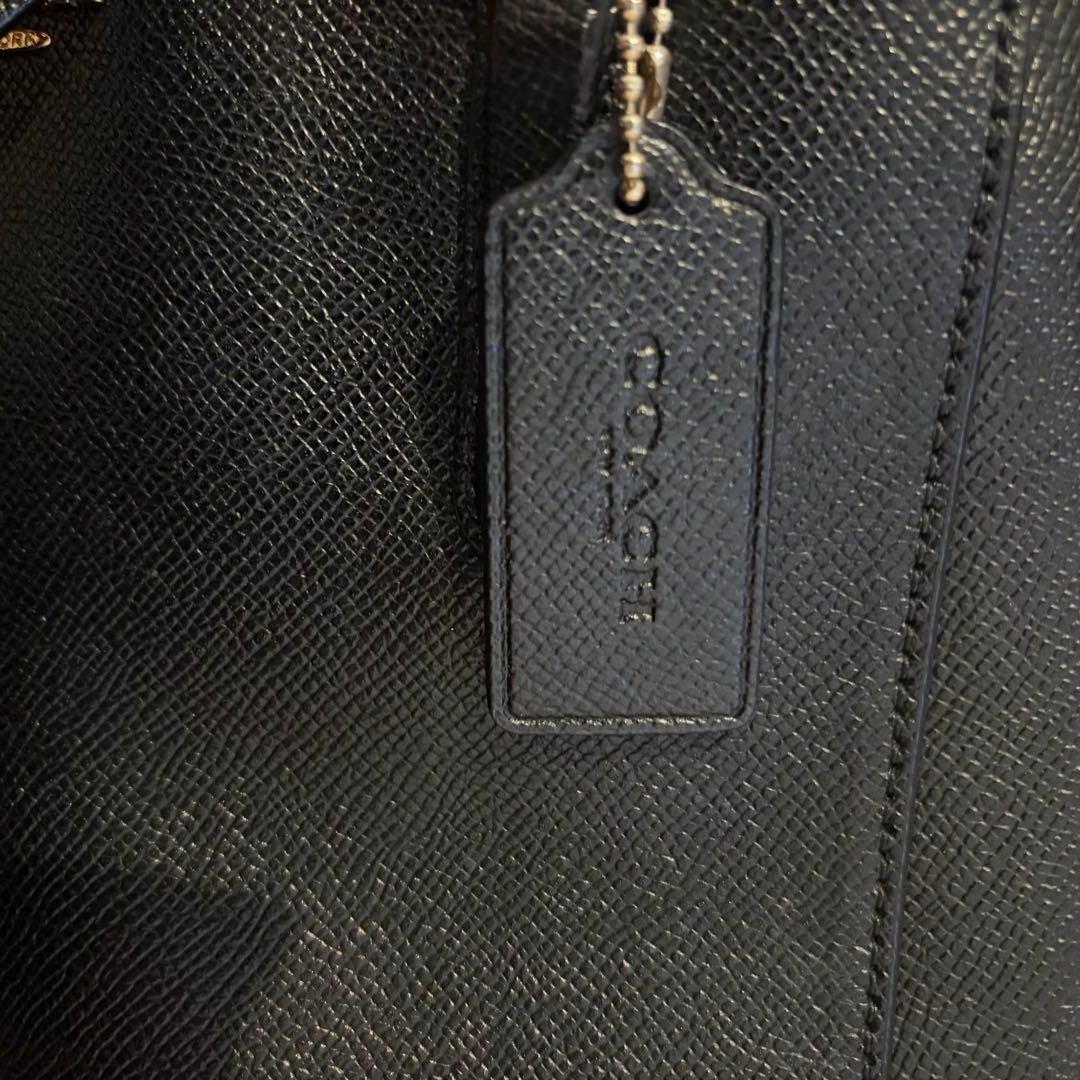 COACH ブラック ショルダーバッグ ハンドバッグ 2way レザー