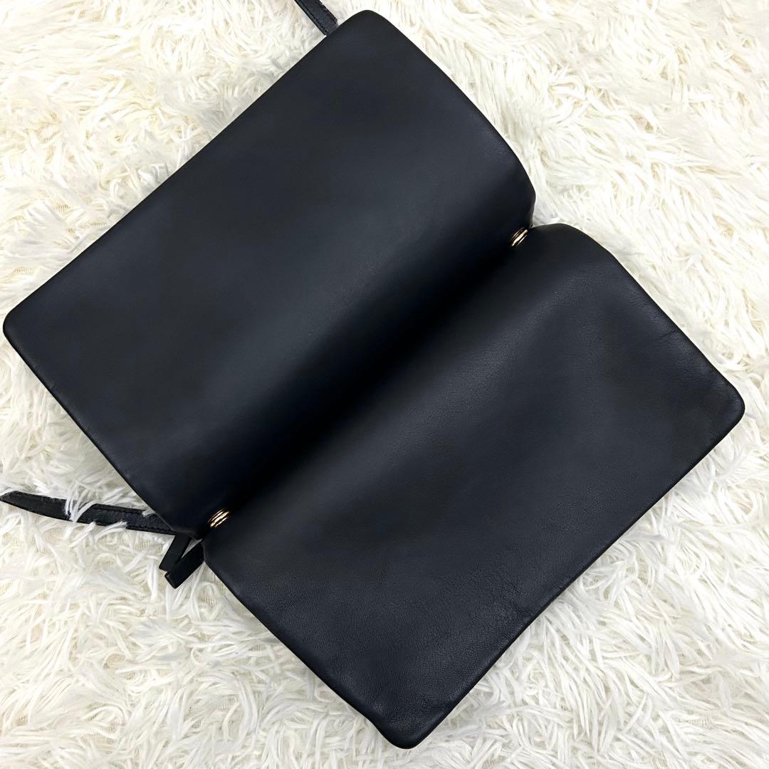CELINE セリーヌ トリオ ショルダーバッグ ブラック フィービー スモール