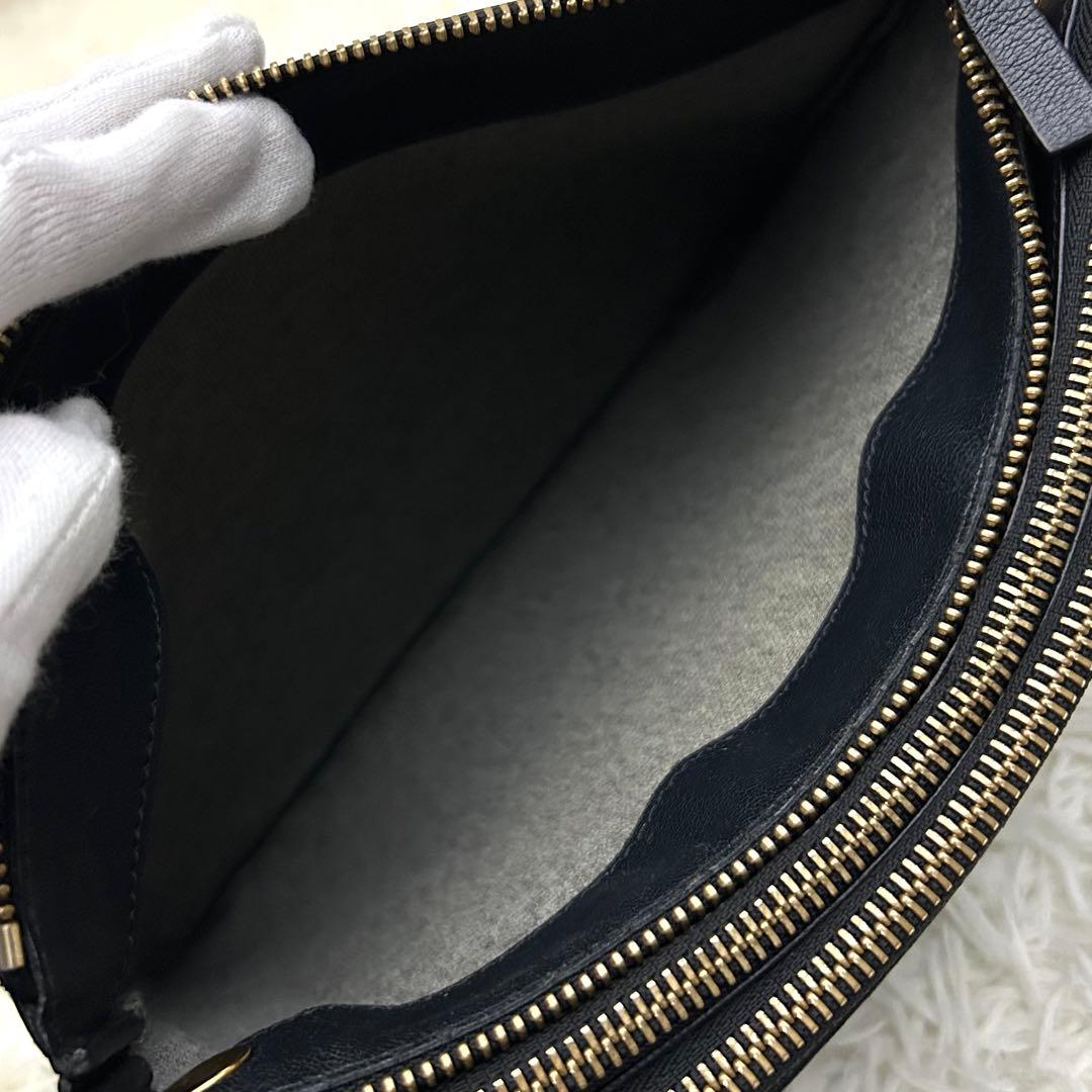 CELINE セリーヌ トリオ ショルダーバッグ ブラック フィービー スモール