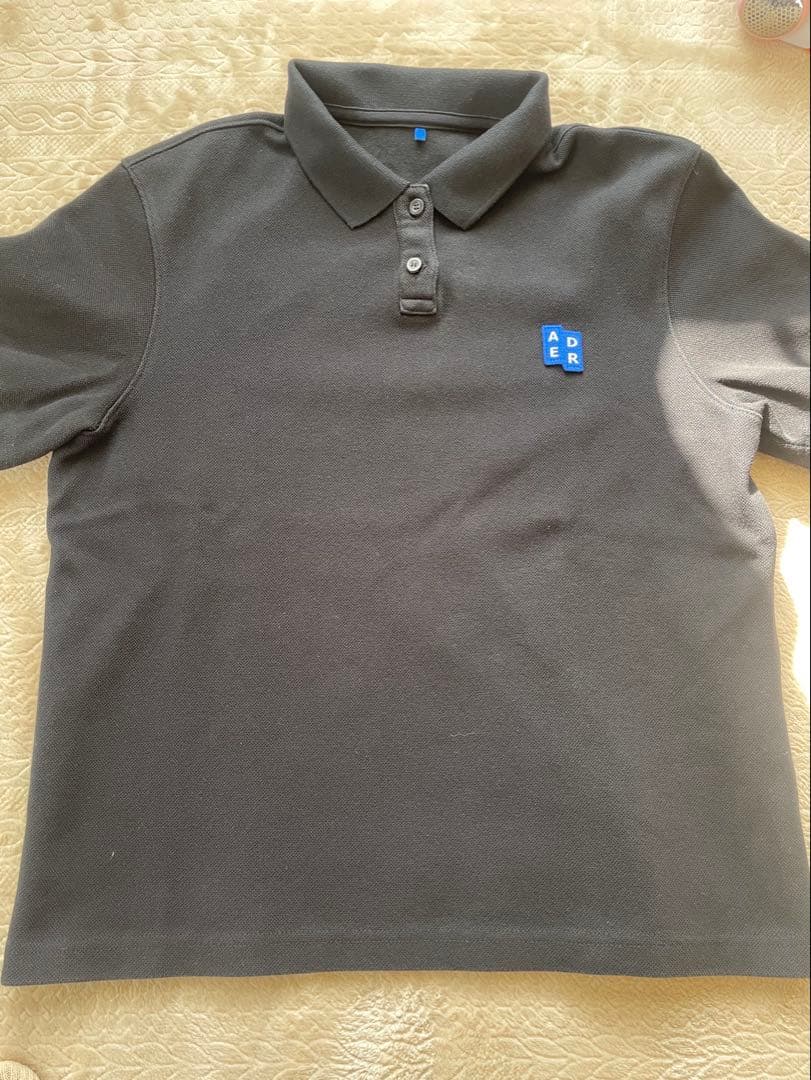 ADER error ブラック　ポロシャツ