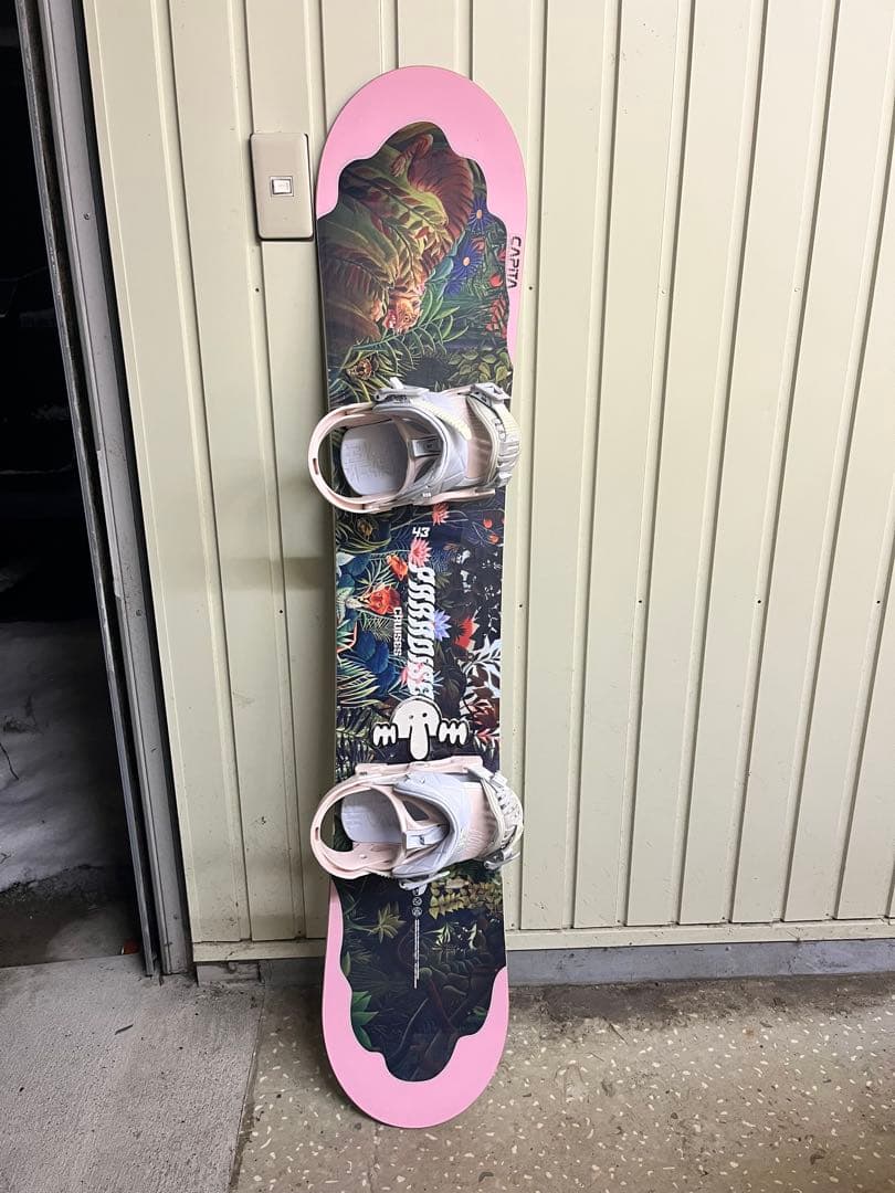 【定価10万以上】スノーボードセット ビンディング レディース 143cm