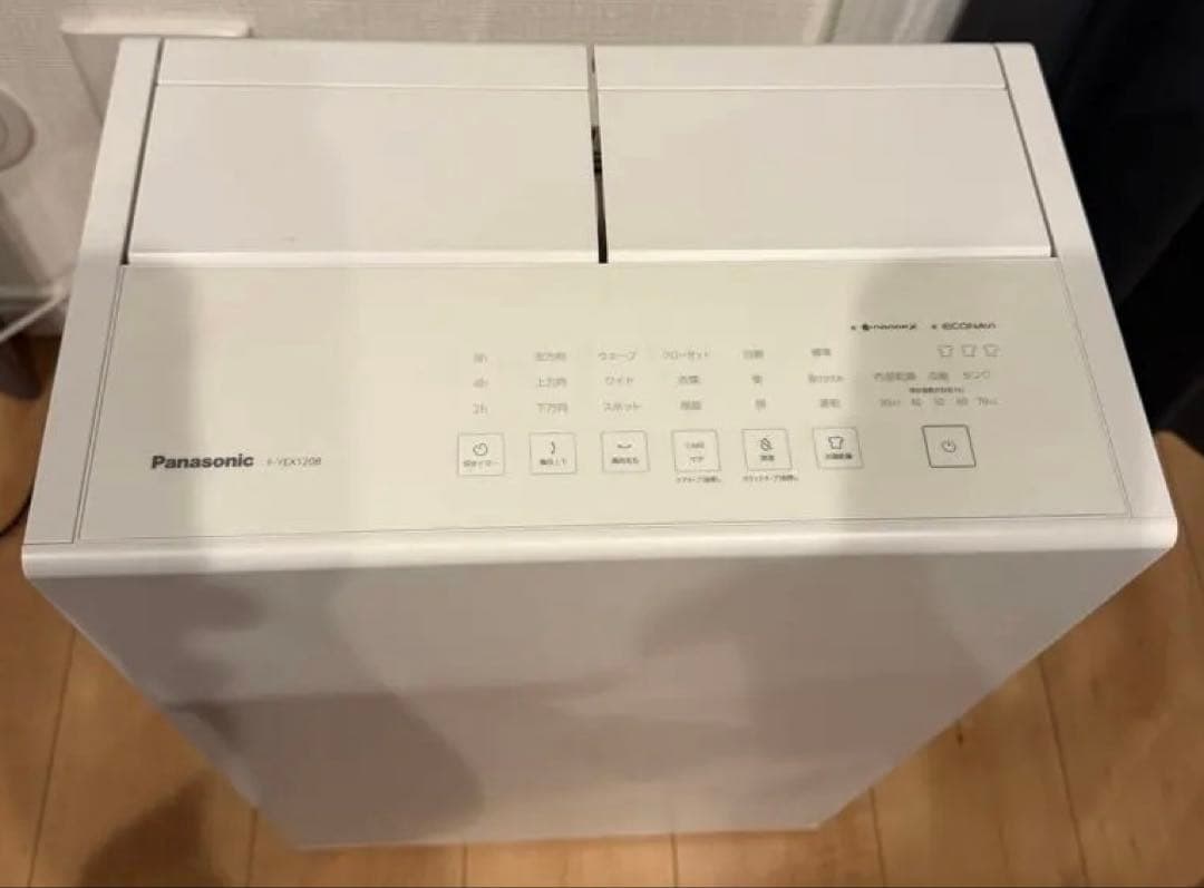 【美品】panasonic 衣類乾燥除湿機　F-YEX120B