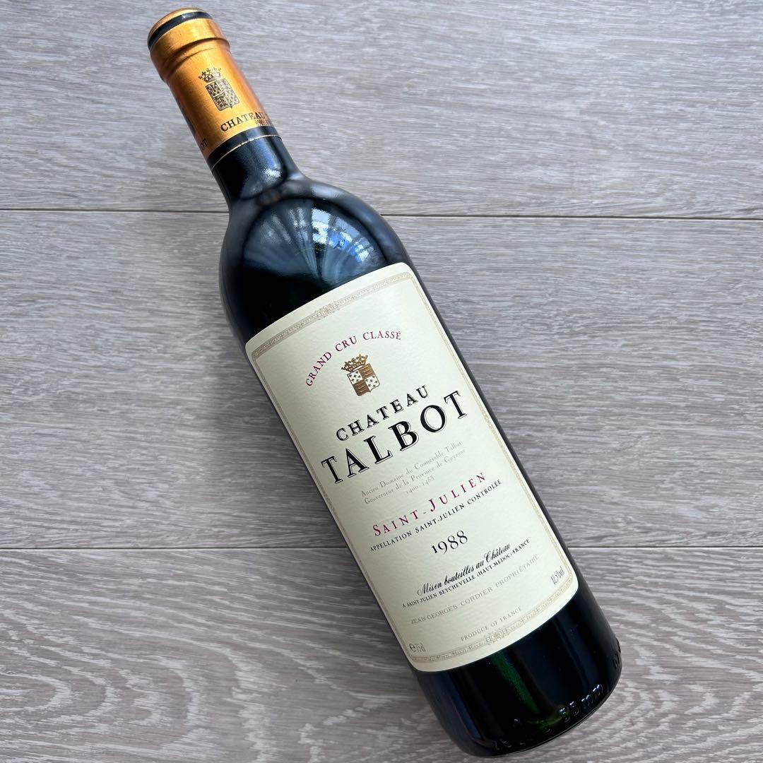 シャトー ・タルボ　1988　ボルドー　古酒　Chateau Talbot