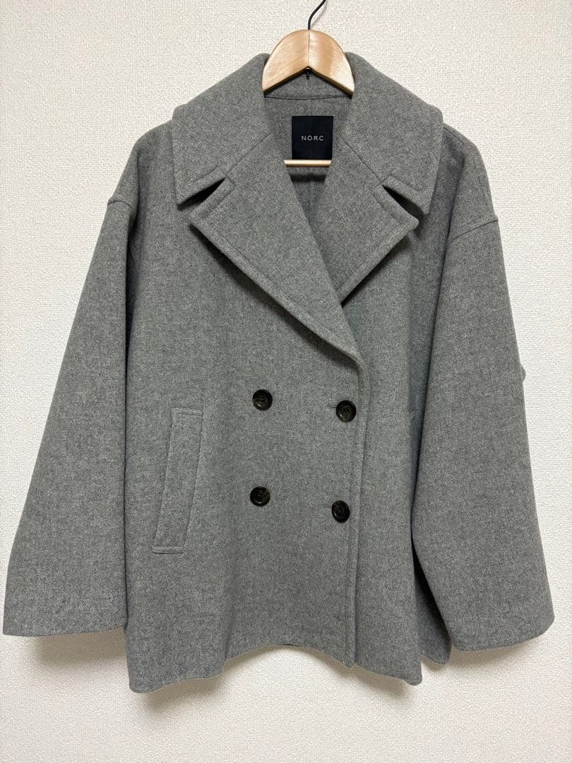 【未使用】N.O.R.C Wフロントミドルコート