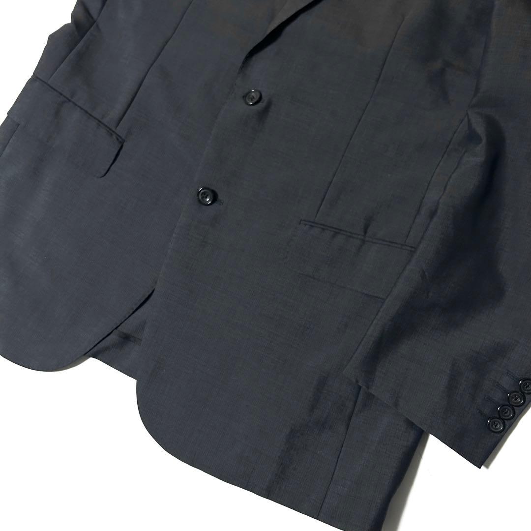 【美品】バーバリーロンドン　スーツ　ジャケット　パンツ　モヘヤ×シルク混　AB7