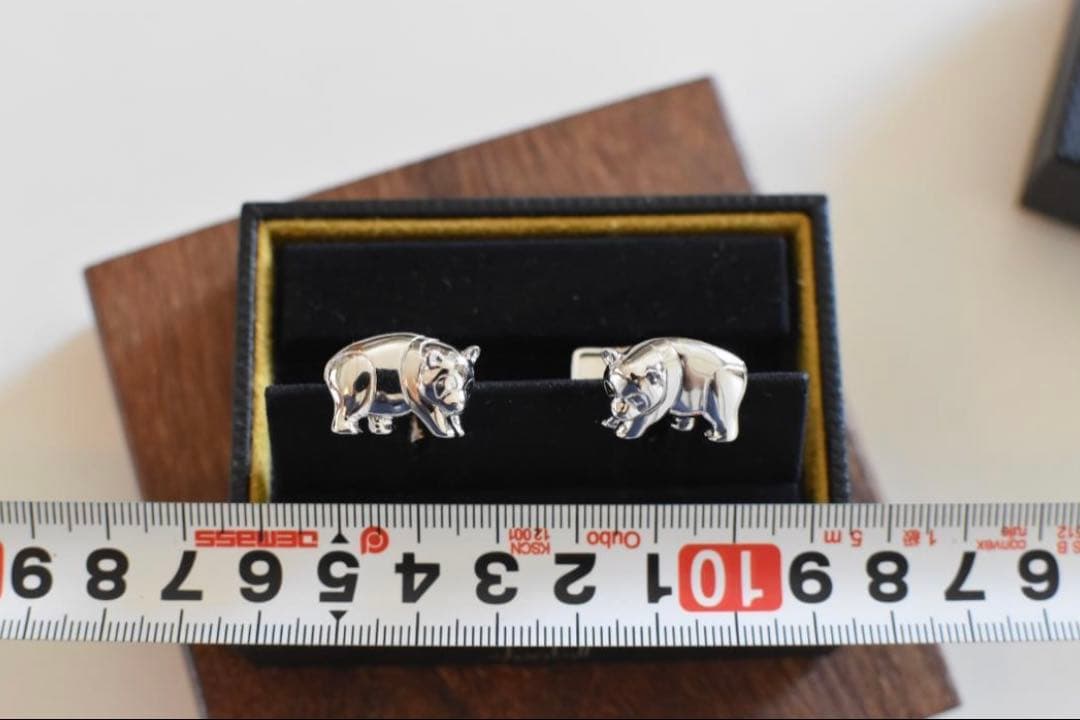 【新品未使用】希少 dunhill ダンヒル 箱付き カブリンクス パンダ