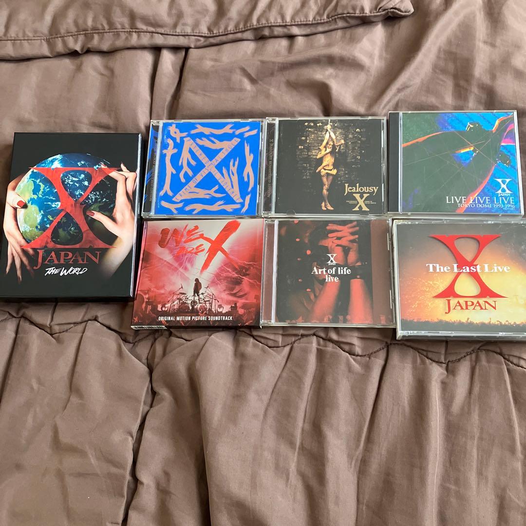 X JAPAN ベスト　リマスター　ライブアルバム　廃盤レア