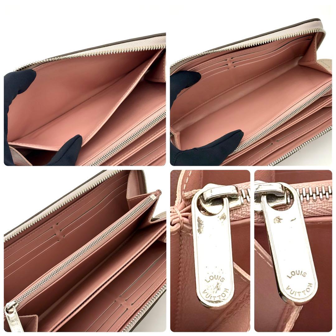 ルイヴィトン 長財布 モノグラム マヒナ ジッピーウォレット 新型 2442