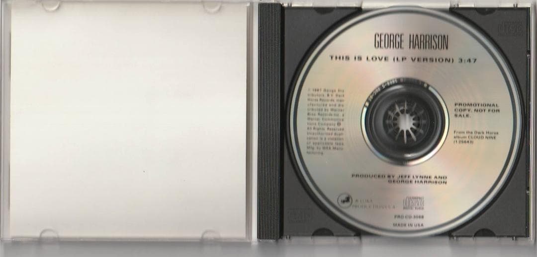 e Harrison　This Is Love　貴重盤 CDシングル