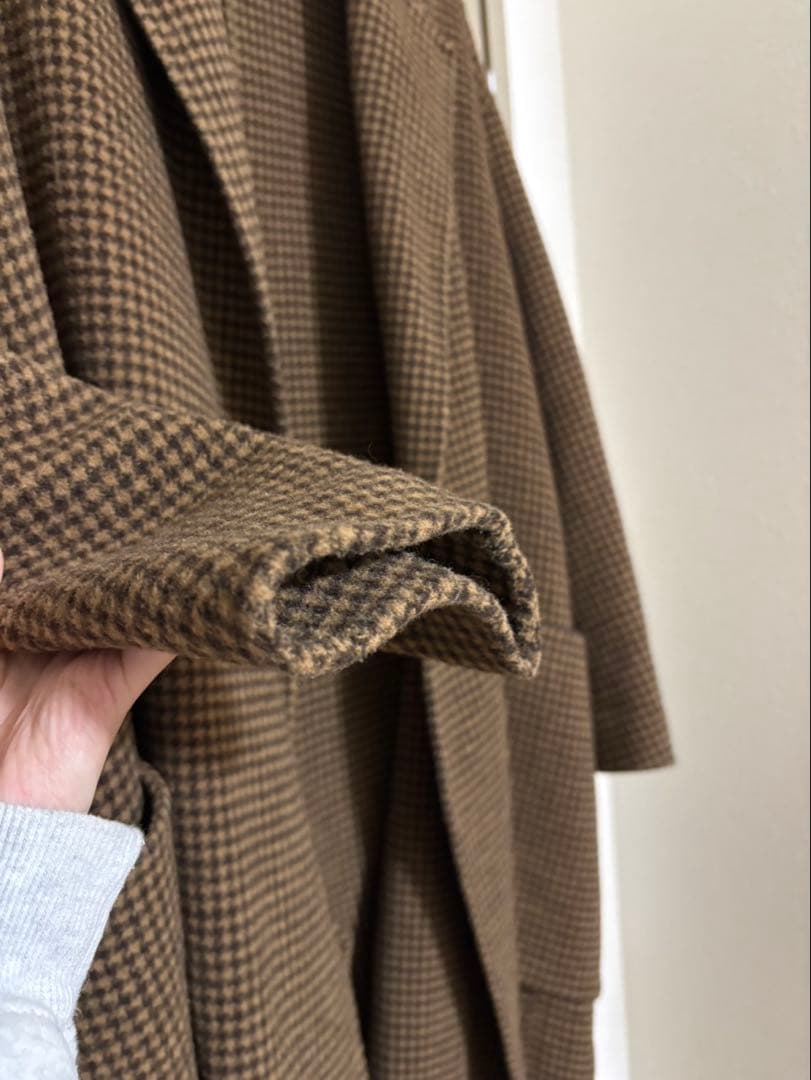 お値下げ可能★TODAYFUL オーバーチェックコート36サイズ