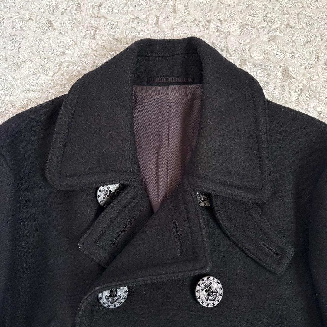 美品 フェローズ USNAVY仕様10ボタン pコート