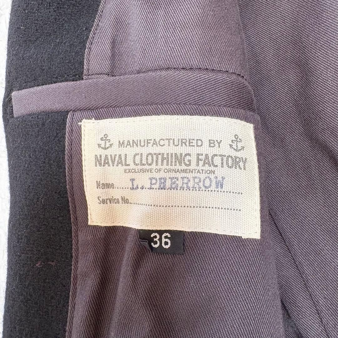美品 フェローズ USNAVY仕様10ボタン pコート