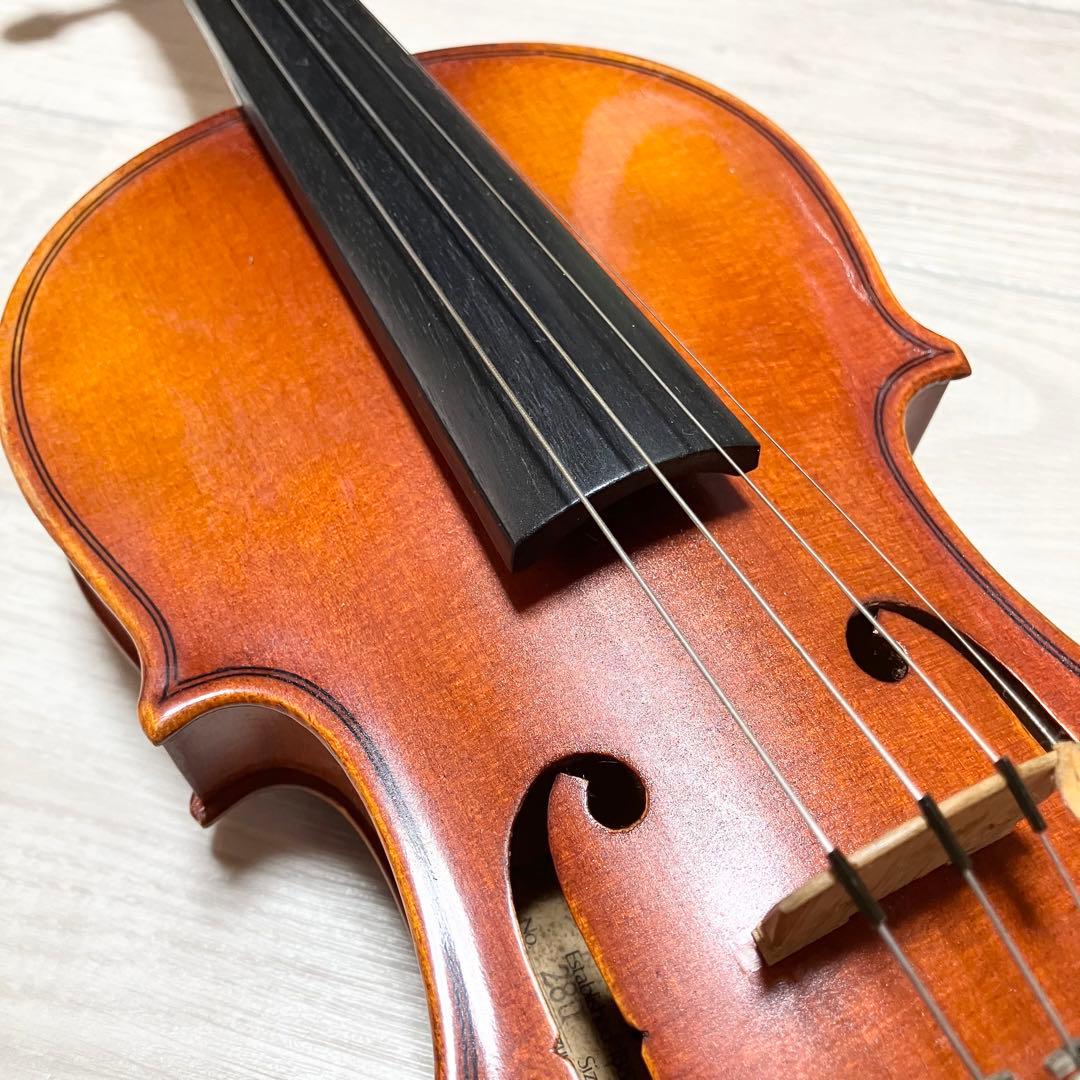 SUZUKI バイオリン　NO.280 1/4 杉藤弓　新品弓付属　1979年製