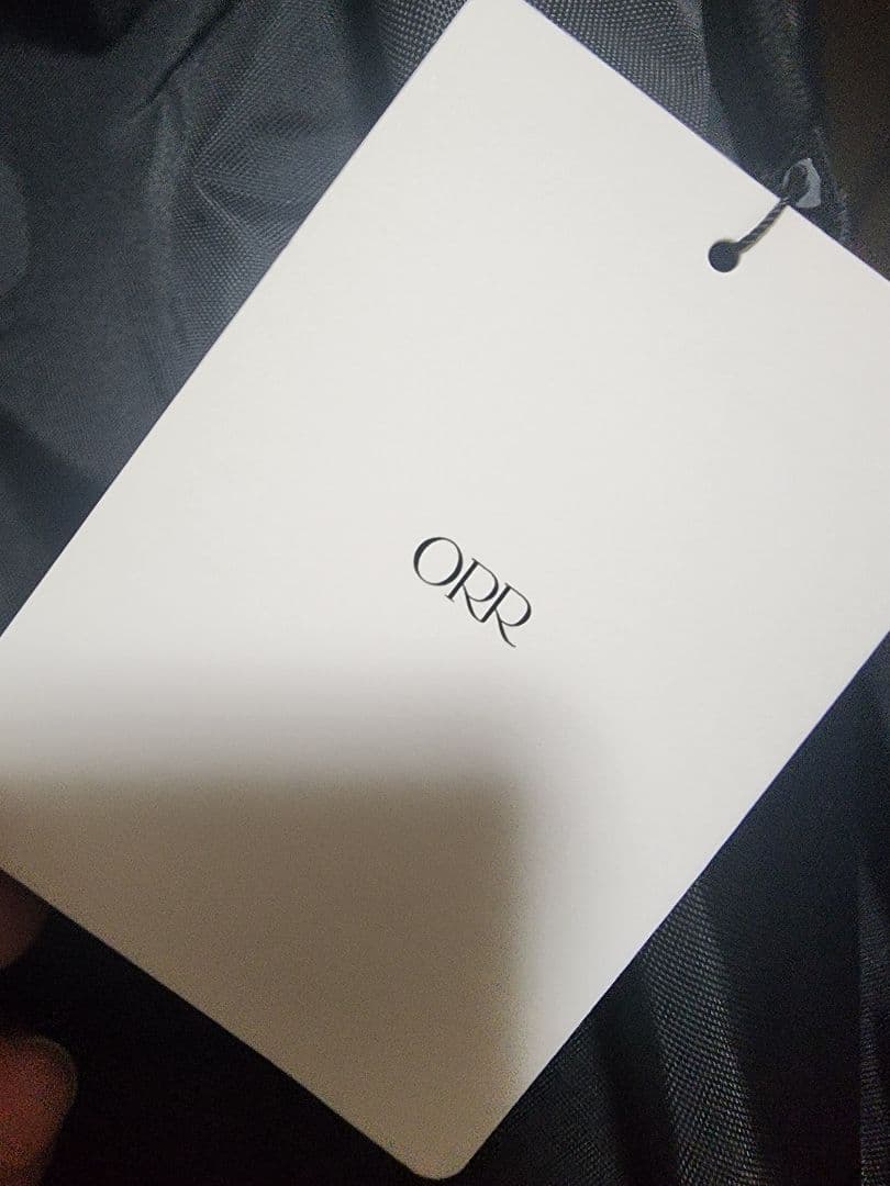 nugu ORR オレンジ レザー ハンドバッグ