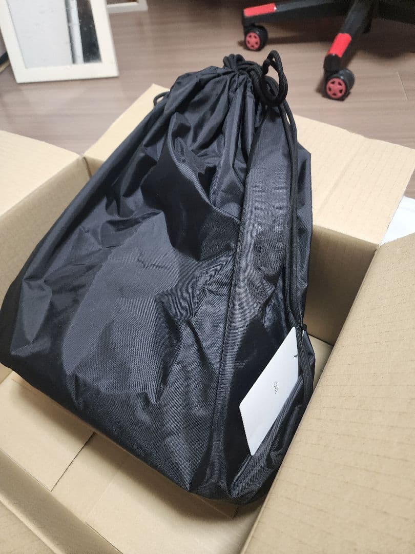 nugu ORR オレンジ レザー ハンドバッグ