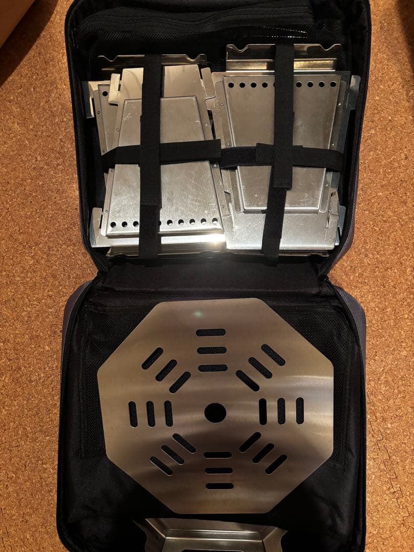 バッドボンファイヤー　ステンレス製 六角形 焚き火台