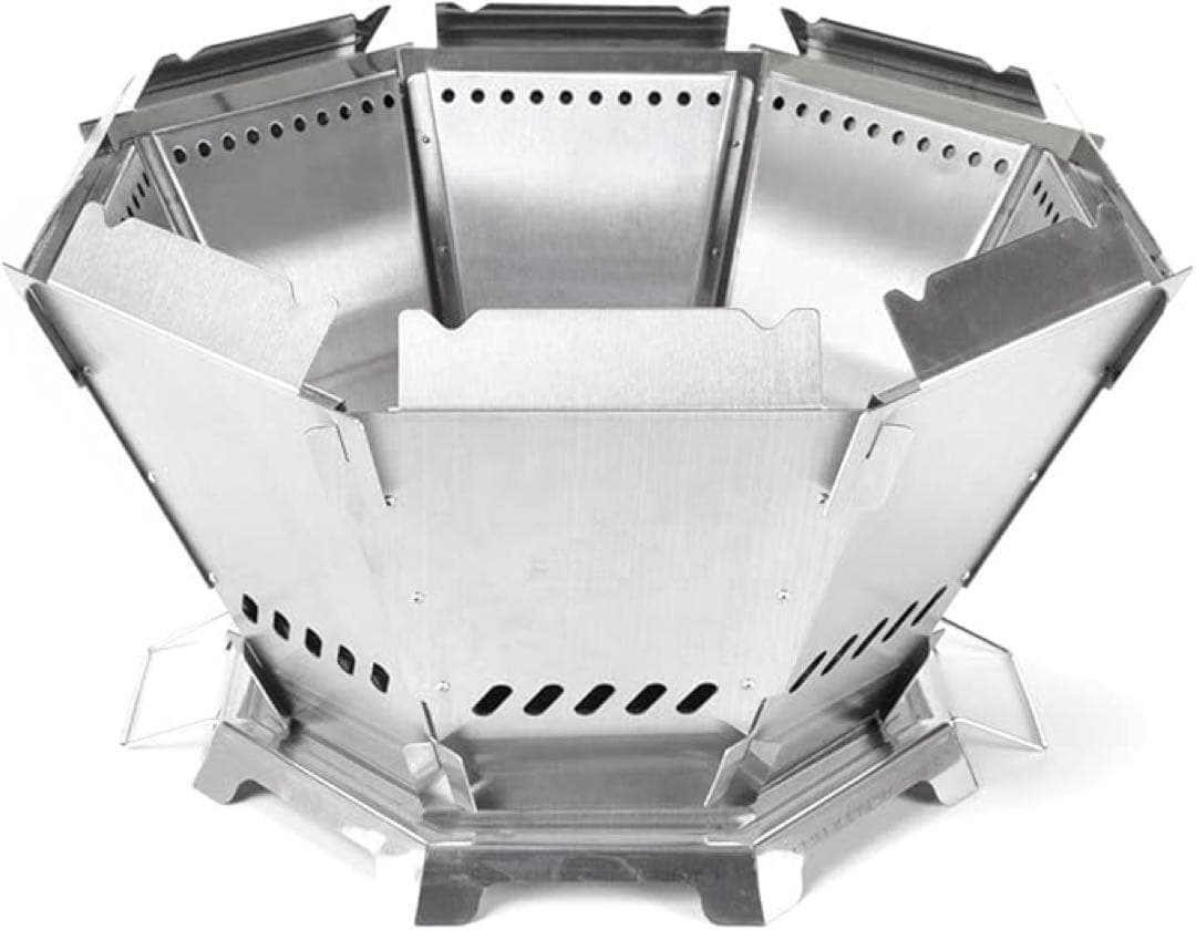 バッドボンファイヤー　ステンレス製 六角形 焚き火台