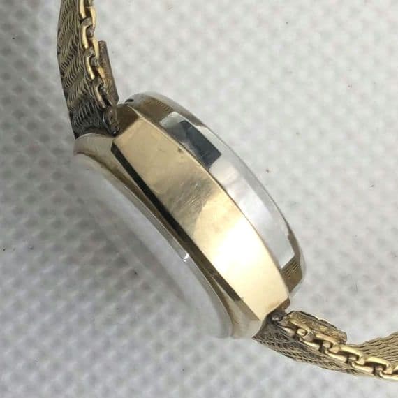 【稼働】LONGINES アドミラル 5スター 10KGF ゴールド文字盤 AT