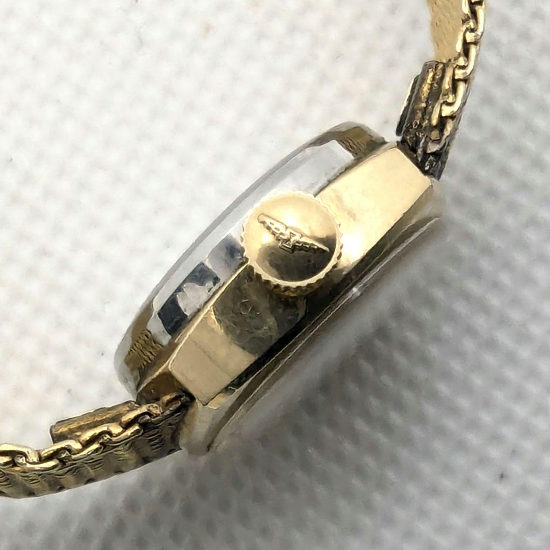 【稼働】LONGINES アドミラル 5スター 10KGF ゴールド文字盤 AT