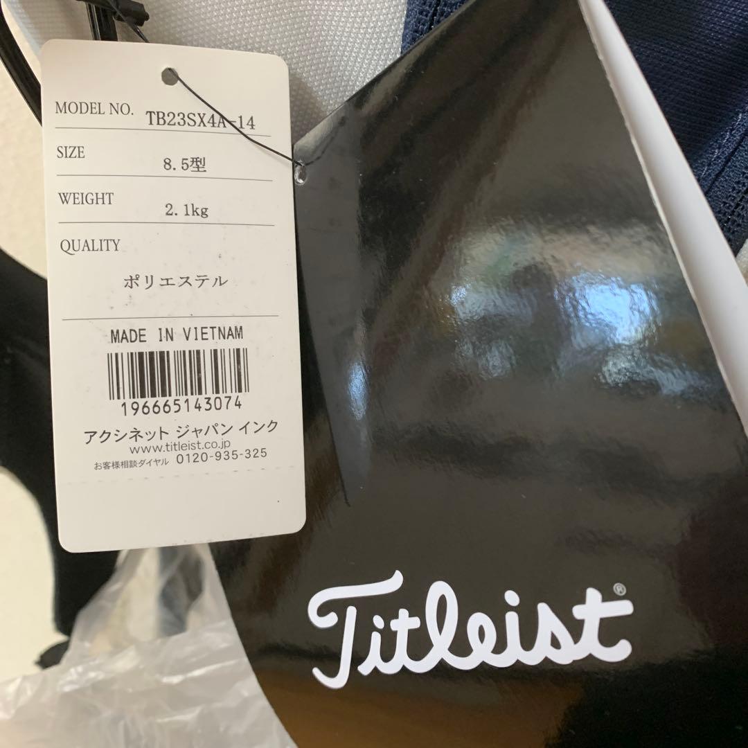 Titleist キャディバッグ ホワイト/ネイビー