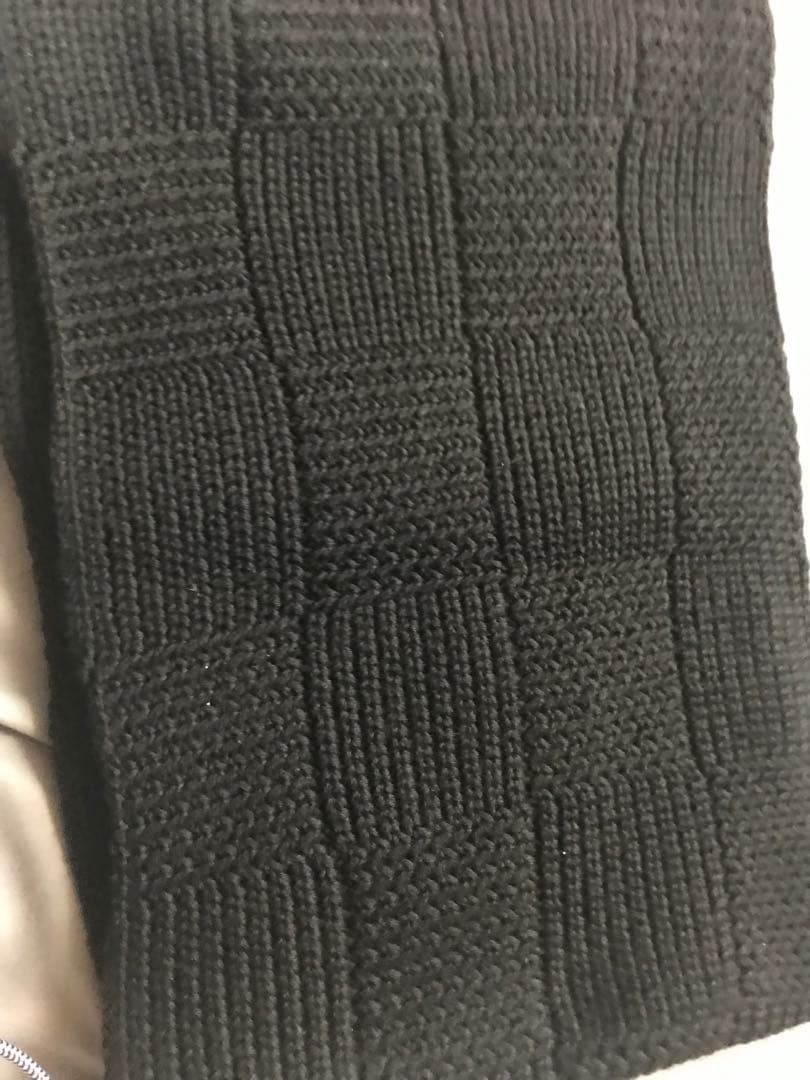 ルイヴィトン　ダミエ柄ブラック　マフラー