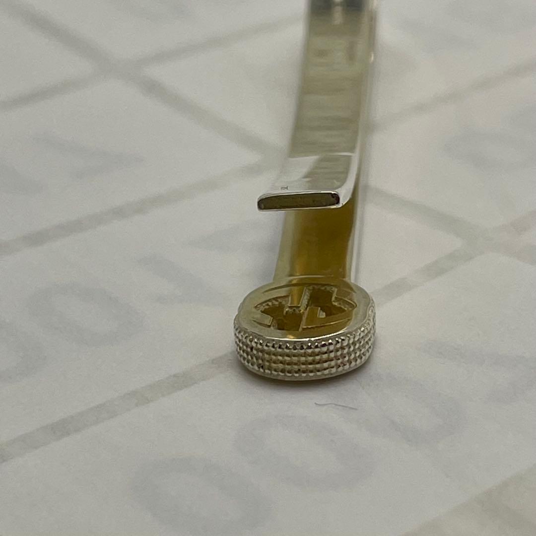 【極美品】GUCCI グッチ タイピン インターロッキングG シルバー 925