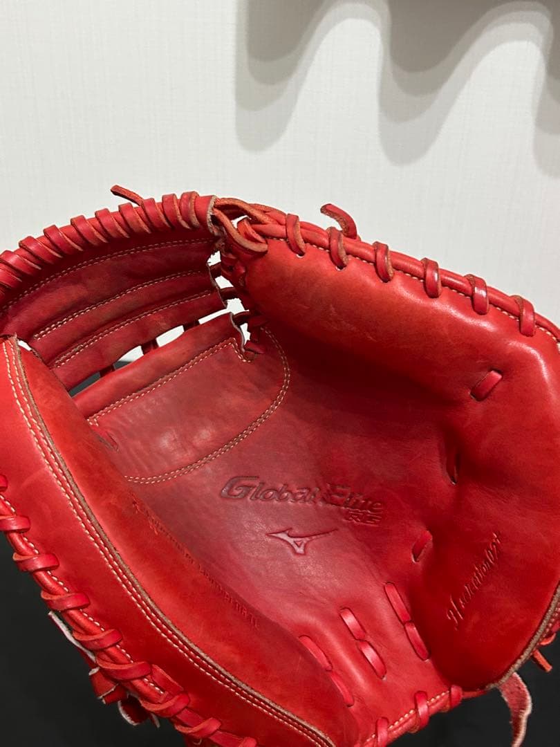 ✨ 極美品✨ミズノ グローバルエリート 軟式用 グローブキャッチャーミット