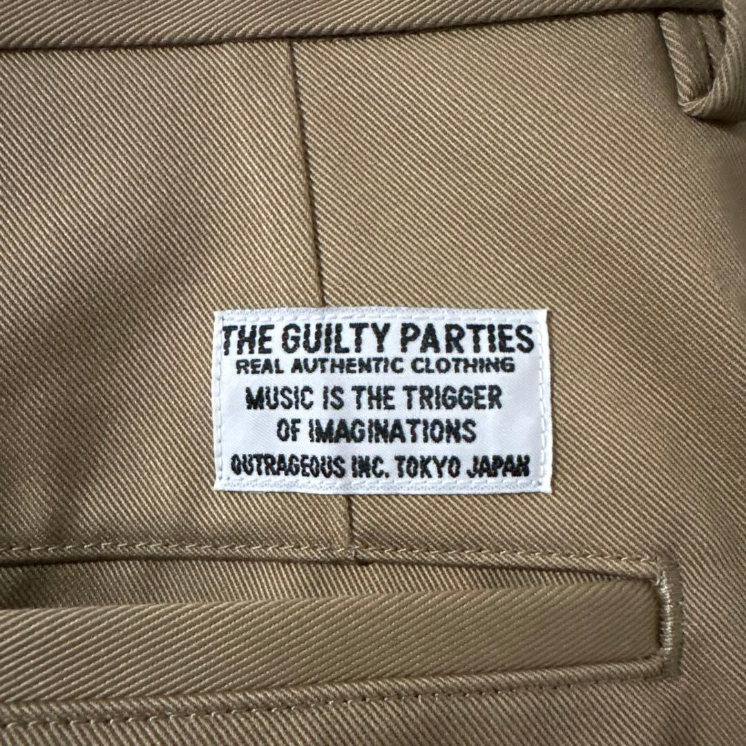 25FW ワコマリア CHINO TROUSERS (TYPE-1 ) XXL